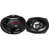 JVC CS-DR6940 Speakers coassiale a 4 vie 15 x 23cm (6' x 9'), 550 W/Potenza RMS 90 W, risposta in frequenza: 56-21.000 Hz, Livello di pressione sonora: 86 dB/W.m, Profondità di montaggio: 79 mm, Nero