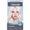 Jerome Russell Bblonde Ice White Post Blonding Toner - Kit di tintura per capelli semi permanente, per capelli pre-schiariti e biondi, con olio di noci del Brasile, senza ammoniaca e vegano