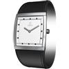 Obaku Denmark, V102LCCRB, Orologio piatto da donna con cinturino in pelle