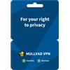 Mullvad VPN | 6 Mesi per 5 Dispositivi | Servizio VPN senza log | Proteggi la tua privacy