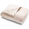 osama home SWEET HOME - Plaid Divano e Letto Sherpa a Doppio Strato Ultra Morbido e Avvolgente, Coperta Pile Invernale Calda e Lavabile, Ottimo Comfort Ideale anche come Copridivano e Copriletto Singolo 130x160