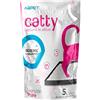 Lettiera silicio per gatti gatto sabbia 5lt bellavita 12 sacchi top quality