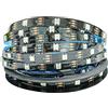Tesfish 5V WS2812B Strisce LED, 5 Metri Striscia RGB Pixel Strip 150 LEDs IP30 Flessibile Full Color Indirizzabile Individualmente Smart Nastri per DIY, Decorazione Pubblicitaria