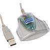 HID Omnikey Lettore e Scrittore di Smart Card USB per CNS, eID, CRS Firma Digitale, 3021 (trasparente)