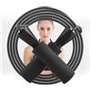 hvoolee Corda per saltare Speed Rope per fitness, resistenza e rimozione. Jump Rope ideale per boxe, allenamento a intervalli. Sport professionale, allenamento, adatta per bambini e adulti, BK001,