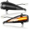 Asasytal Indicatori di Direzione laterali Ambra Laterale per Specchietto Retrovisore Dinamico con Luce di Direzione Compatibile con Honda Civic 8 MK8 Hatchback Type-S Type-R FN 1 2 3 FK 1 2 3, 2 Pezzi