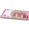 Scratch Lover Scratch Cash Euro - 100 Banconote Finte da 10€, Fac-Simile Euro, Dimensioni Reali
