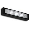BRILONER - Luce LED a pressione, luce sottopensile, luce per armadi, autoadesiva, nero