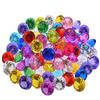 Jrzyhi Diamanti decorativi colorati in plastica grandi diamanti acrilici pietre acriliche colorate adatte per matrimoni per feste come decorazione da tavolo per artigianato o per metterle in un vaso