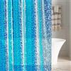 Lemon Cloud Tenda per Doccia 3D Semitrasparente Ecologico Tende Doccia con Ganci Blu Ciottolo Tende Bagno Antimuffa Impermeabile Antivento Caldo 183x200cm