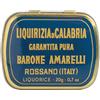 AMARELLI SRL Liquirizia Barone Spezzata In Astuccio 20g - Liquirizia Pura Naturale e Intensa, Senza Zucchero