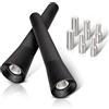 Eightwood Antenna Auto Corta 6.5cm 2 Pezzi FM DAB Radio Viti M4 M5 M6