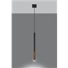 Lampadario a Sospensione MOZAICA 1 Nero/Rame