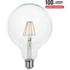 V-TAC Lampadina LED Filamento Globo con Chip Samsung e Attacco E27-10W  (Equivalenti a 75W) G120-1055 Lumen - G125 - Lampadine LED Massima  Efficienza e Risparmio Energetico - 5500K Bianca Fredda : 