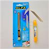 Wall-Art-Design Olfa Cutter Professionale SAC-1 (30° Gradi) + 10 ´ Er Klingenbox 30° Lame Nuovo!