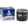 UFI Filters, Filtro Olio 23.461.00, Filtro Olio per Ricambio, Adatto a Auto e Trattori, Applicabile su Diversi Modelli Honda, Hyundai, Kia, Lotus, Mitsubushi, Opel e Subaru