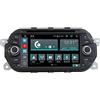 Jf Sound car audio system Autoradio Custom Fit per Fiat Tipo Android GPS Bluetooth WiFi Dab USB Full HD Touchscreen Display 7 processore 8core e comandi vocali, Nero