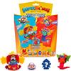 SUPERTHINGS RIVALS OF KABOOM SUPERTHINGS Rescue Force Series - Confezione da 6. Include 4 SuperThings (1 raro capitano d'argento), 1 jet di salvataggio e 1 ala di salto 3/6