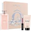 Lancome Paris Idole Gift Set - Le Parfum 50ml + La Power Crème 50ml + 01 Glossy Black