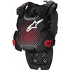 ALPINESTARS Pettorina Alpinestars A-1 Pro antracite nero rosso