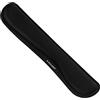 AULEEP Poggiapolsi per tastiera, base in gomma antiscivolo e design ergonomico per PC, computer portatile, Mac (nero)