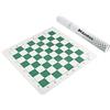 Andux Chess Game Scacchiera Arrotolabile Solo Scacchiera XQQP-01 (Verde, 42x42 cm)