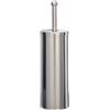 Portascopino Basic Metal - da terra - diametro 9,8 cm - altezza 38 cm - acciaio inox - Medial International