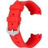 Kai Tian 18mm 20mm 22mm 24mm Silicone Universal Curved Ends Bracciale Nero Bianco Verde Blu Arancione Rosso Grigio Cinturino per uomo Donna