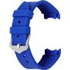 Kai Tian 18mm 20mm 22mm 24mm Silicone Universal Curved Ends Bracciale Nero Bianco Verde Blu Arancione Rosso Grigio Cinturino per uomo Donna