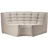 ETHNICRAFT divano modulare angolare tondo N701 90° - 20212