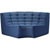 ETHNICRAFT divano modulare angolare tondo N701 90° - 20070