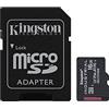 Kingston Industrial microSD -16GB microSDHC Industrial C10 A1 pSLC Scheda + Adattatore SD - SDCIT2/16GB
