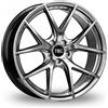 Cerchi in lega TEC-Speedwheels GT6 EVO 8.0x19 Hyper-Black
