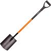 Mivos Vanga Ergonomica da Giardino in Acciaio al Carbonio - Lunghezza 124 cm - Vanga a Bordi da Scavo per Costruzione e Giardinaggio - Pala da Lavoro Quadrata - Prodotto in UE