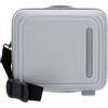 Mandarina Duck Logoduck + Beauty Case, Argento (Silver), 28.5x26.5x16.5(LxHxW)