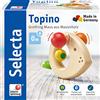 Selecta - Giocattolo da afferrare "Topino" in legno, 61030