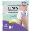 Lines Specialist - Derma Protection Pants Maxi Mutandina Taglia M, 10 pants