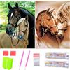 NIAWECAN Diamond Painting Immagini, 2 Pezzi Cavallo DIY Kit di Pittura con Diamanti 5D Art Crafts, Immagini Diamond Painting per Adulti Bambini Decorazione Parete Casa (30 X 40cm)