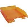 Exacompta 11346D Vaschetta Corrispondenza, Arancio Trasparente, 34.7 x 25.5 x 6.5