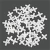 Lahviuu Distanziatori per Piastrelle,1000 pcs Croce per Piastrelle Distanziatori Autolivellanti Piastrelle Crocette Piastrelle Cunei per Piastrelle Fughe Stucco per Piastrelle,per Parete Pavimento (5mm)