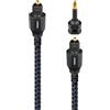 AudioQuest 0.75m Vodka OptiLink cavo a fibre ottiche 0.75 m TOSLINK Nero