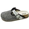 Gelateria International PLANTARE INDOSSABILE PUNTA CHIUSA WOODSTOCK SOFT 2,0 PIED DE POULE BROWN BIANCO/NERO 35/36