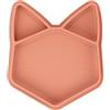 Babymoov, Piatto a Scomparti in Silicone, ISY PLATE, Volpe Terracotta