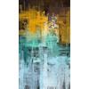 Homemania EXFAB111-60X100CM Tappeto Stampato Painting 1 Per Salotto, Sala, Camera Da Letto, Cameretta Stampa, Moderno, Multicolore, in Poliestere, Cotone, 60x100 cm