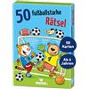 moses 50 Forti, Divertente Gioco Intorno, Divertimento indovinelli per Piccoli Amici Partire dai 6 Anni, Immagini di Ricerca, labirinti e Giochi di Parole sul Tema Calcio, Multicolore, 9846