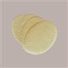 LUCGEL 500 Pezzi Sottofritti Ovali Carta Paglia Goffrati Antigrasso 24x33cm