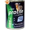 Prolife Dog Lifestyle Adult Mature Medium Large Pesce Bianco e Riso - Lattina Da 400 Gr