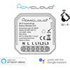 Homcloud AS-SM3N Modulo Pulsante/Interruttore Intelligente Wi-Fi 3 canali da incasso Homcloud