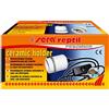 sera Supporto in ceramica per rettil - Supporto in ceramica con cavo di alimentazione e interruttore per installazioni terrari, 1 pezzo (1 pezzo)