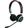 Jabra Evolve 65 SE Link380a UC Stereo -headset stereo senza cavo certificato per piattaforme UC